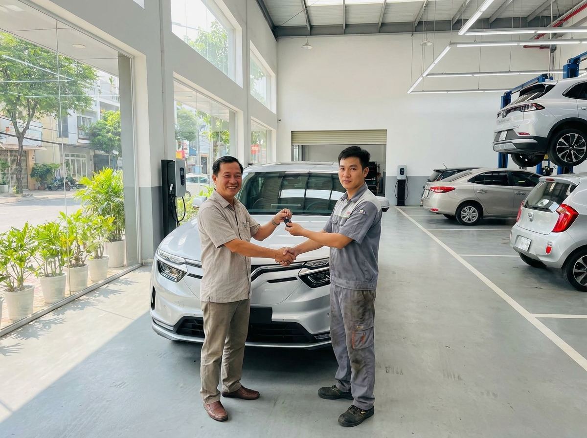Bảo Dưỡng Ô Tô Điện Gồm Những Gì? Khác Xe Xăng Ra Sao — Những Gì Xe Điện Không Cần Làm — So Với Xe Xăng