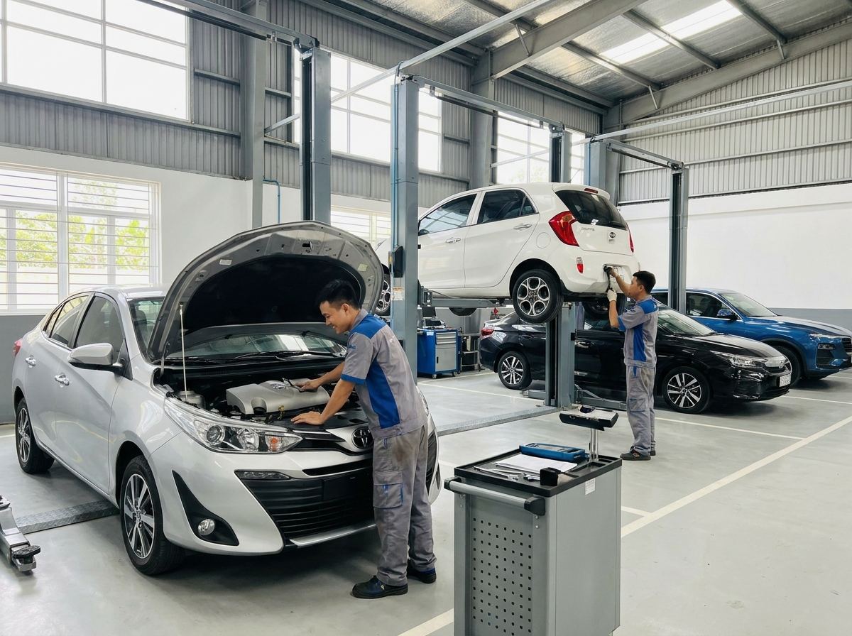 Chi Phí Mở Garage Ô Tô Năm 2026: Bảng Tính Thực Tế Từ A–Z — Chi Phí Mặt Bằng: Khoản Tốn Tiền Nhất