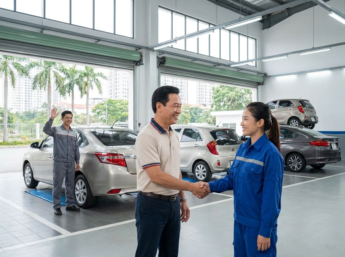 Giữ Chân Khách Hàng Garage Ô Tô: Hệ Thống 5 Bước — Tại Sao Khách Hàng Không Quay Lại
