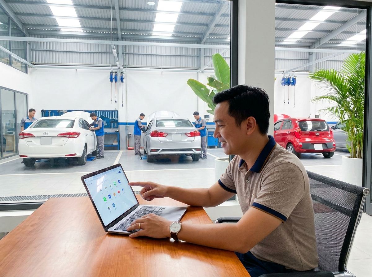 Tối Ưu Google My Business Cho Garage Ô Tô Địa Phương — Bước 1: Tạo và Xác Minh Tài Khoản GMB