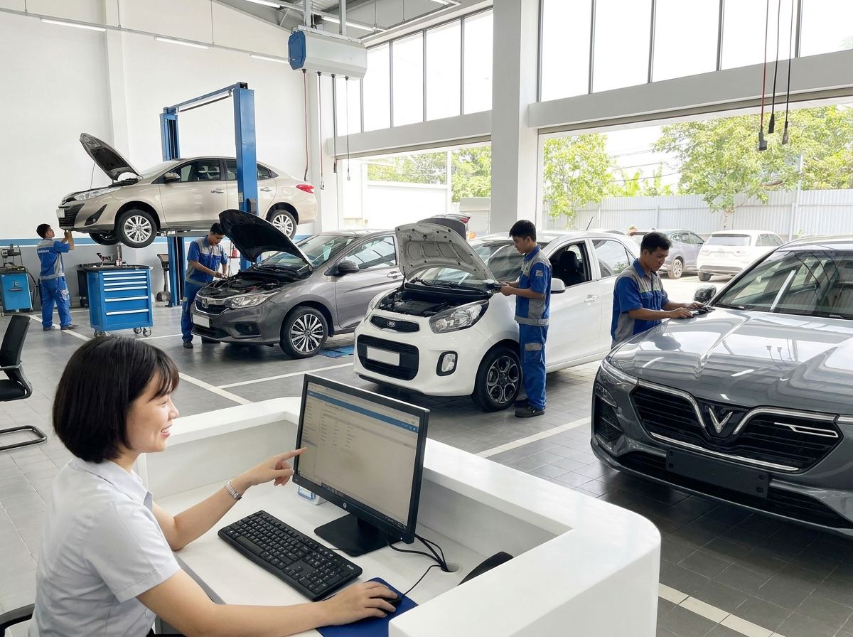 Phần Mềm Quản Lý Garage Ô Tô: Top Lựa Chọn Tốt Nhất 2026 — 6 Tính Năng Cốt Lõi Cần Có